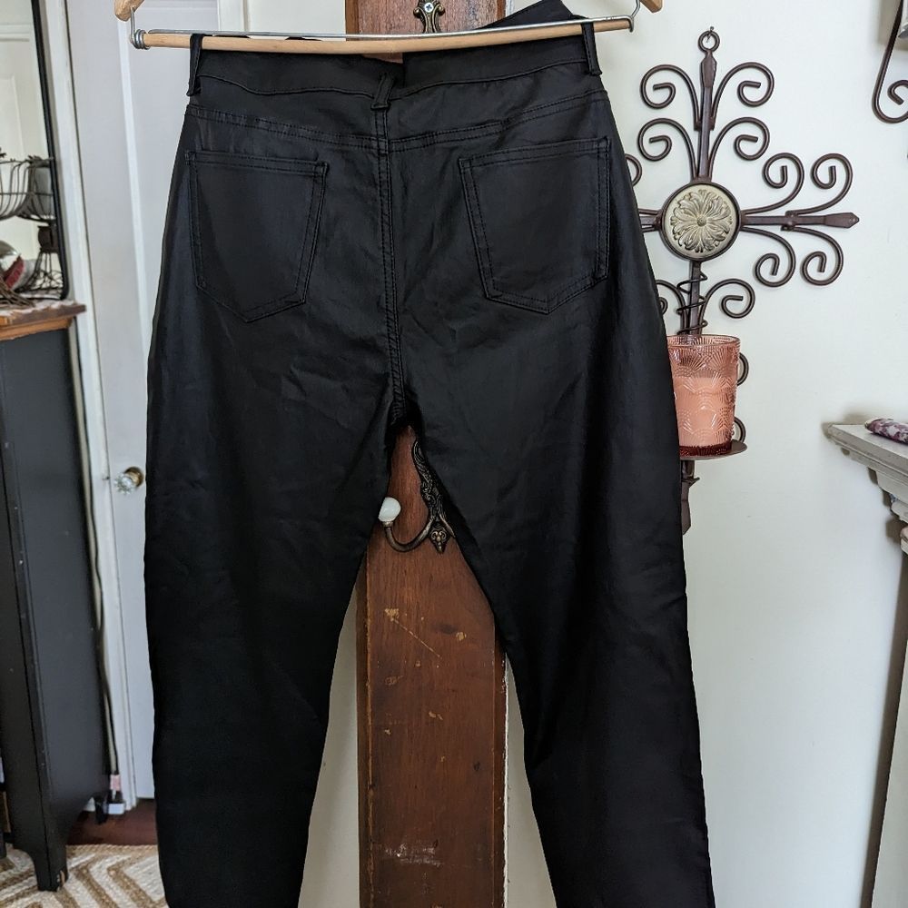 Aecupper faux leather jeans size 10 - Picture 5 of 8